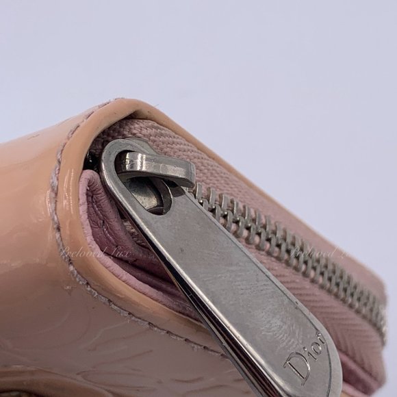 Authentic Christian Dior Pink Wallet Card Case - Picture 5 of 17